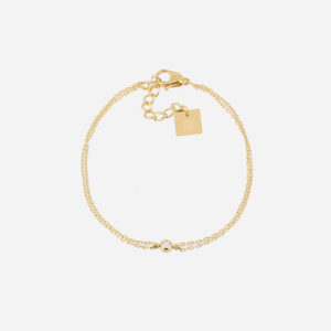 Bracelet Odile (Acier doré)