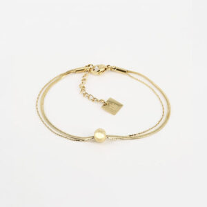 Bracelet Pepita (Acier doré)