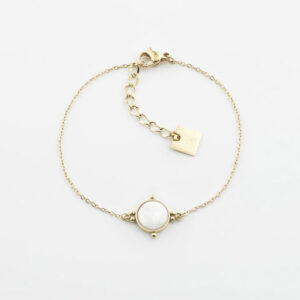 Bracelet Salomé (Acier doré)