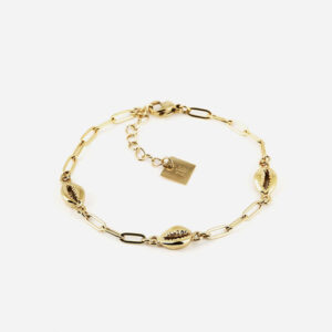 Bracelet Sanaé (Acier doré)