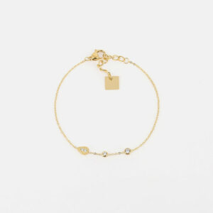 Bracelet Sémélé (Acier doré)