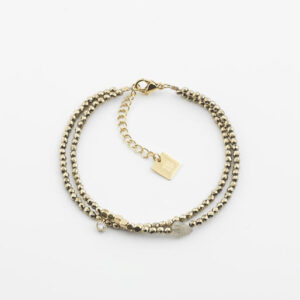 Bracelet Tara (Acier doré)