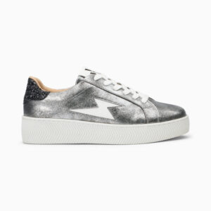 Elodie anthracite lace-up storm sneakers