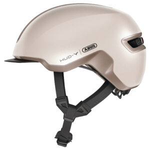 HUD-Y Abus noir Casque vélo avec lampe arrière pour cycliste urbain
