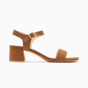 Laurie camel heeled sandals