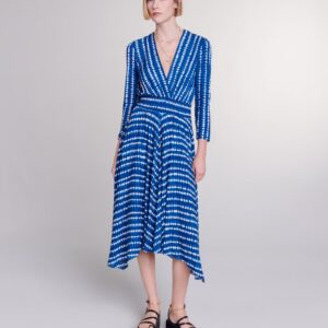 Robe longue asymétrique