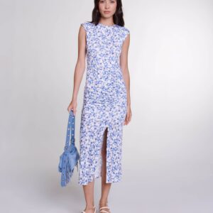 Robe longue imprimée