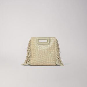 Sac M mini en cuir glossy