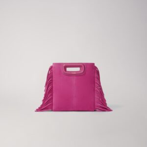 Sac M mini en cuir suède