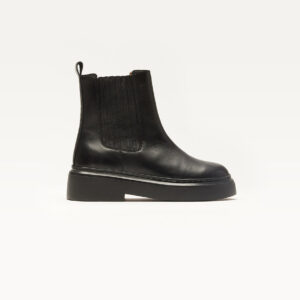 Ankle boots Tiphanie - Black leather