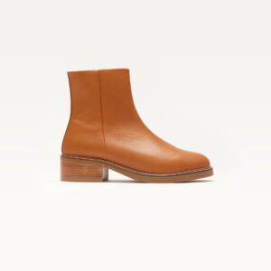Ankle boots Virginie - Honey grained leather