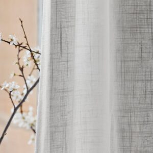 Bellavista white silver eyelet curtain