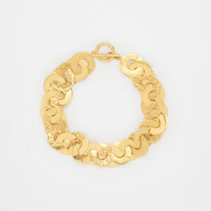 Coin choker in gold-plated brass - Gold - One Size
