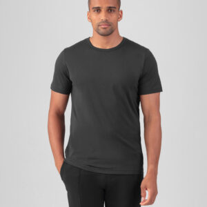 Crew Neck T-Shirt Eyelet Edition: Black
