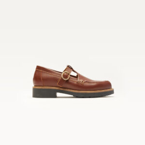 Derbies Carmen - Brown leather