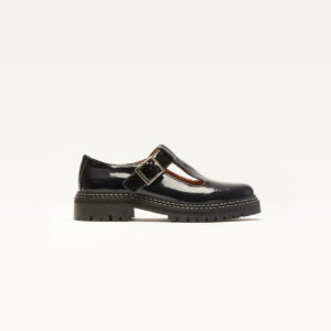 Derbies Romane - Black patent leather