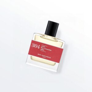 Eau de parfum 304 with cumin, almond blossom and cedarwood