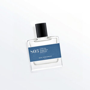 Eau de parfum 803 with sea spray, ginger and patchouli