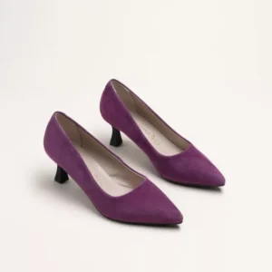 Escarpins VIOLET Femme CUIR motif Uni A enfiler