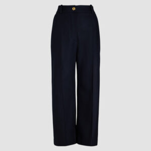 Iconic cashmere and wool trousers - Navy - 44