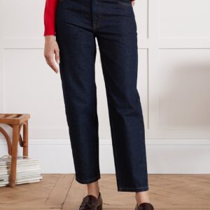 Jean mom femme Claire - coton biologique, délavage écoresponsable