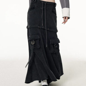 Jupe Baggy Noire Coréenne