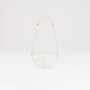 Le Petit Patou bag in leather - Sirene White - One Size