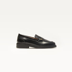 Loafers Marjorie - Black box leather
