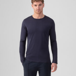 Long Sleeved T-Shirt Eyelet Edition: Navy