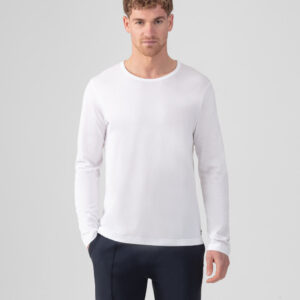 Long Sleeved T-Shirt Eyelet Edition: White