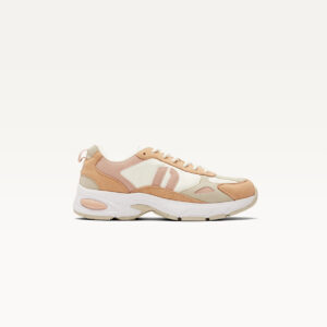 Low-top sneakers Maé - Nude light grey white