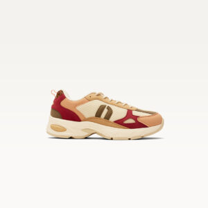 Low-top sneakers Maé - Peach khaki beige