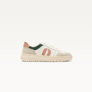 Low-top sneakers Nora - Light gray white Teal