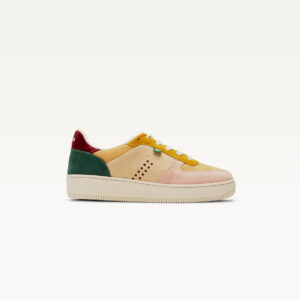 Low-top trainers Maxence F - Light pink beige mustard