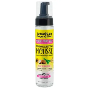 Mousse Braiding & Setting - Jamaican Mango & Lime