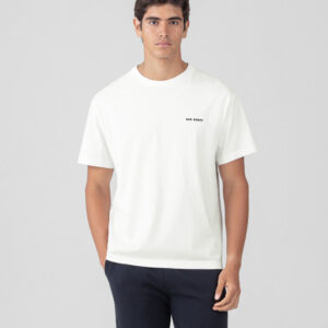 Organic Cotton Relaxed Fit T-Shirt: Off White