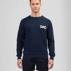 Organic Cotton Sweatshirt DAD: Navy