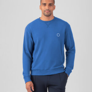 Organic Cotton Sweatshirt: Fjord Blue