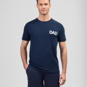 Organic Cotton T-Shirt DAD: Navy