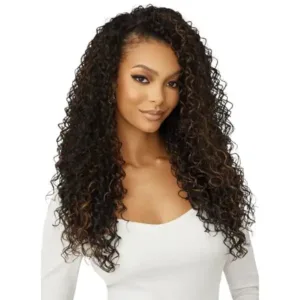 Perruque Demi-tête Curly longue Lumi - Outré