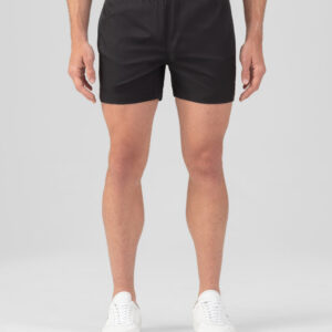 RD Exerciser Shorts w. Piping: Black