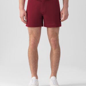 RD Tennis Shorts: Burnt Red