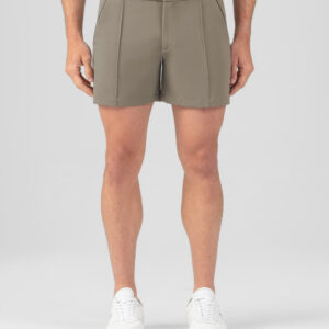 RD Tennis Shorts w. Piping: Dusty Beige