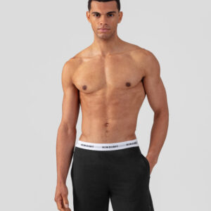 RON DORFF Lounge Shorts: Black