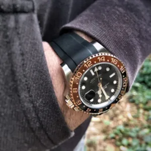 RUBBER STRAP FOR ROLEX® GMT 126711 CHNR (6 DIGITS)