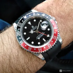Rubber Strap for ROLEX® GMT (5 Digits) For Deployant Buckle