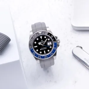 Rubber Strap for ROLEX® GMT BLNR "Batman" (6 Digits) For Deployant Buckle