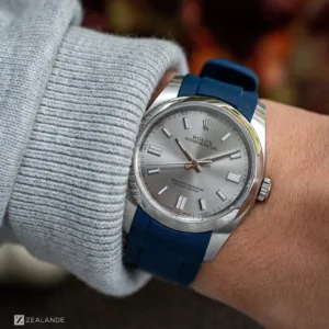 Rubber Strap for ROLEX® Oyster Perpetual 36mm (6 Digits) For Deployant Buckle