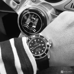 Rubber Strap for ROLEX® Sea-Dweller (5 Digits) For Deployant Buckle