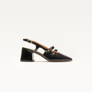Soline pumps - Black patent leather